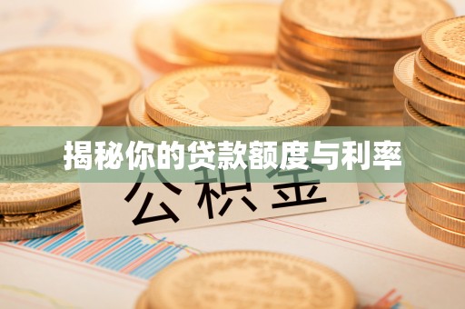 福兴揭秘你的贷款额度与利率