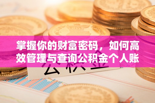 福兴掌握你的财富密码，如何高效管理与查询公积金个人账户信息