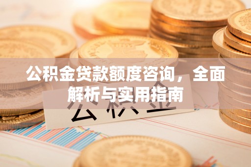 福兴公积金贷款额度咨询，全面解析与实用指南