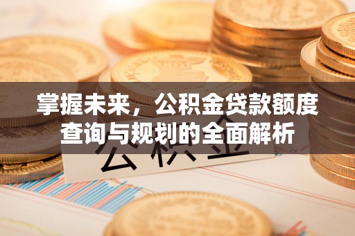 福兴掌握未来，公积金贷款额度查询与规划的全面解析
