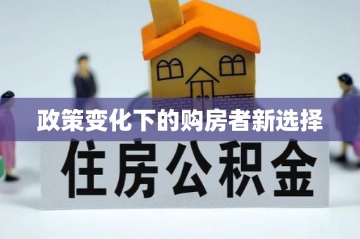 福兴政策变化下的购房者新选择