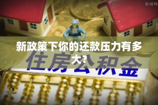 福兴新政策下你的还款压力有多大？