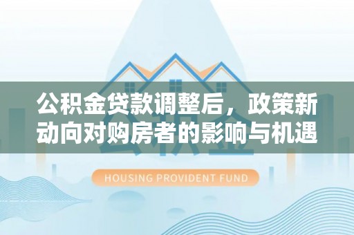福兴公积金贷款调整后，政策新动向对购房者的影响与机遇